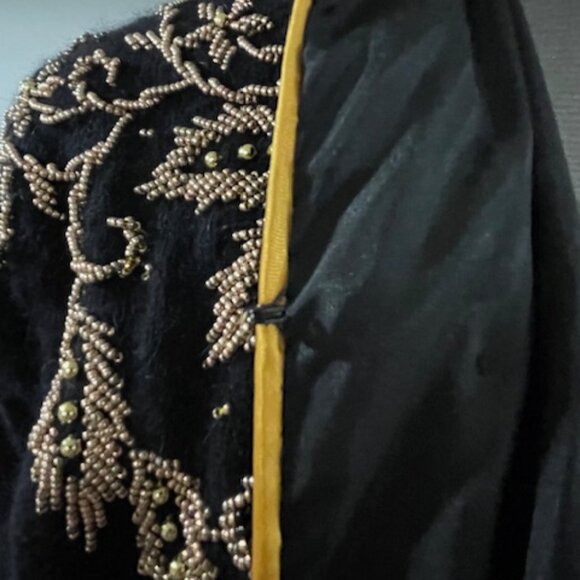 Antique Boutique Original Vintage Beaded Sweater - Rock the 80s! - Picture 8 of 14